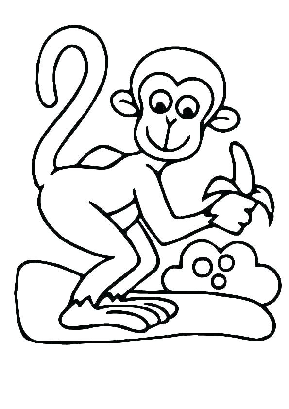 Trang tô màu của một con khỉ đột