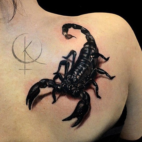 Tattoo ý nghĩa hình xăm bọ cạp   YouTube
