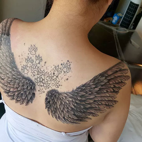 TOP 10 Hình Xăm Cánh Sau Cổ Đẹp Và Ý Nghĩa  HÙNG TATTOO