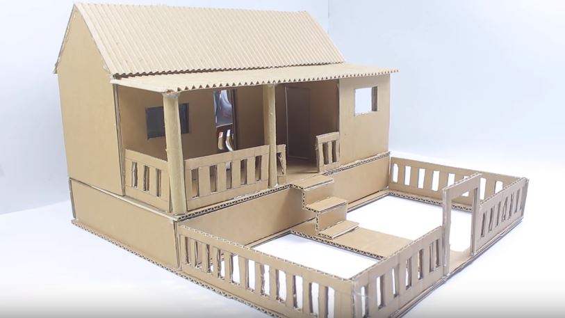 Top hơn 21 cách làm mô hình nhà bằng giấy đơn giản mới nhất  lagroupeduvn