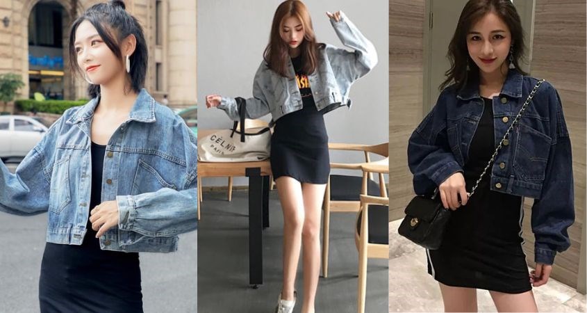 10 cách phối đồ với chân váy jean ôm cực đẹp và thời trang  Thời trang   Việt Giải Trí